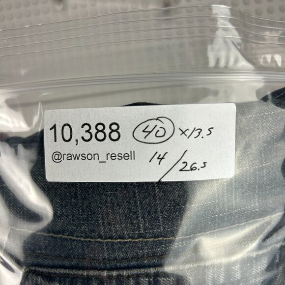 Raider Jean Co Black Gothic Jorts Size 40 Skater Gothic Punk Denim Riveted Punk - Picture 7 of 7